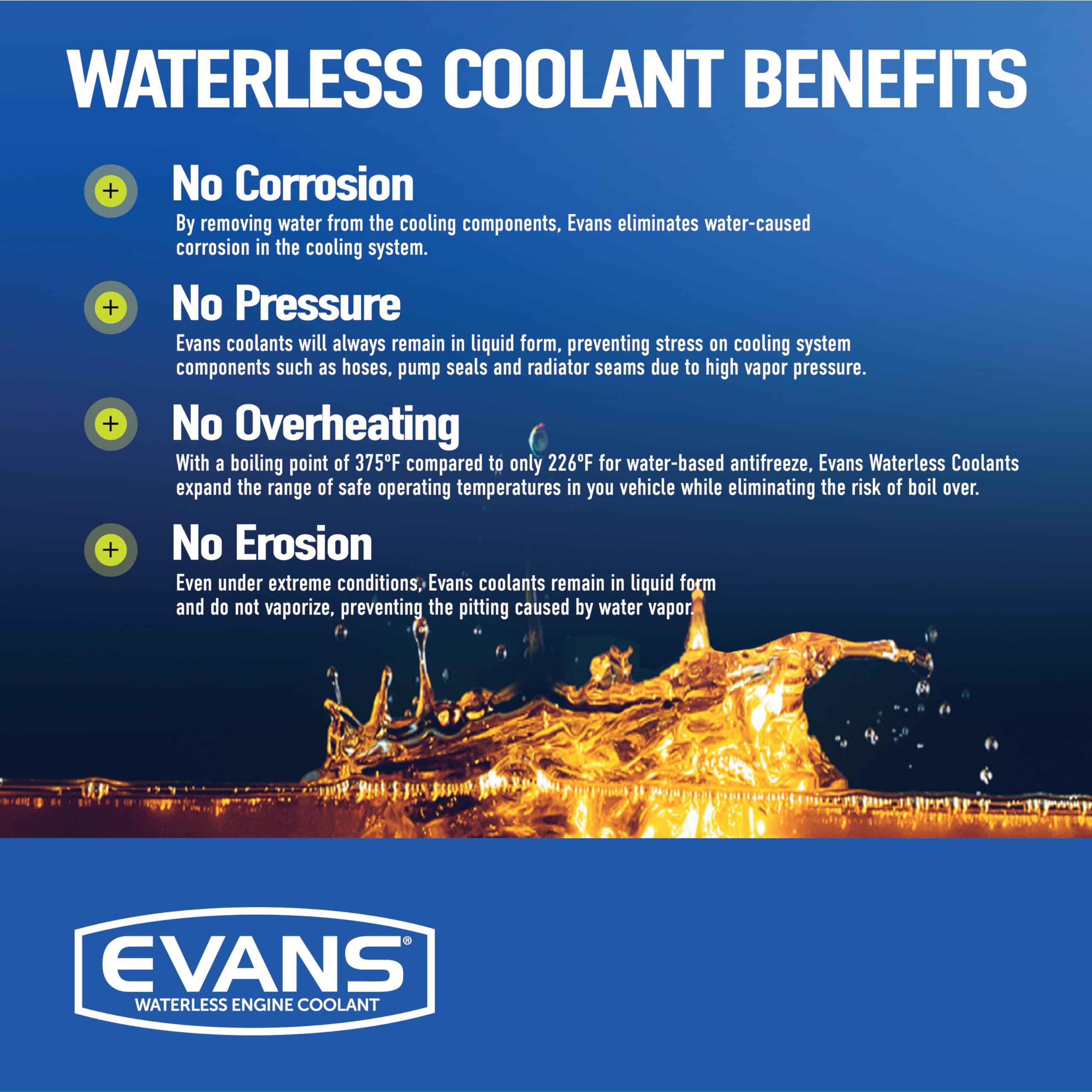 Foto 5 | Refrigerante Evans Refrigerante Ec53001 De Alto Rendimiento Sin Agua X2 - Venta Internacional.
