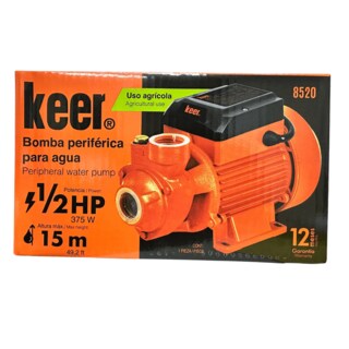 Foto 2 | Bomba Eléctrica Periférica Keer Para Agua 1/2 Hp 8520