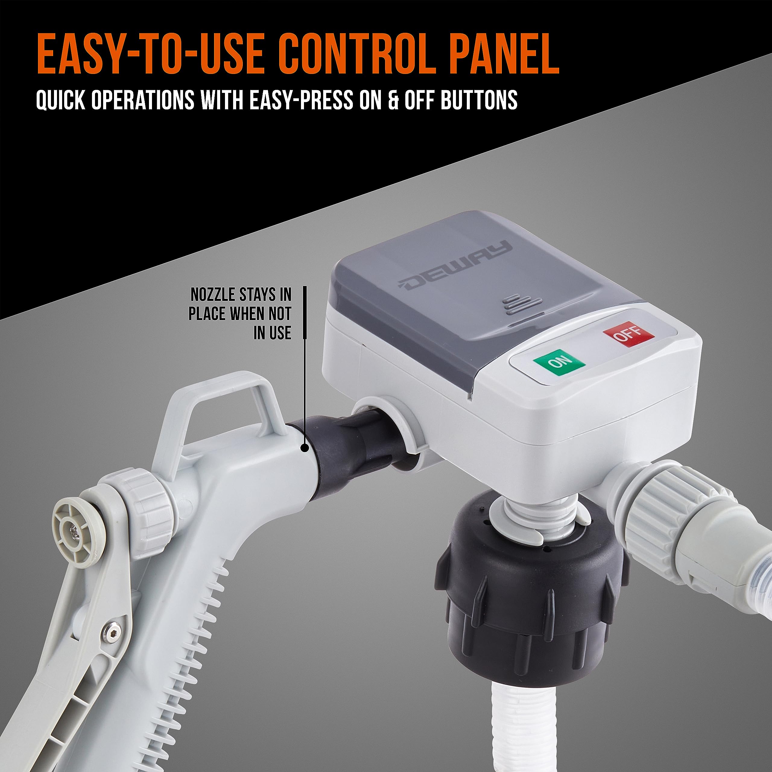 Foto 4 | Bomba De Transferencia Eléctrica Deway De Combustible Automática Con Boquilla - Venta Internacional.