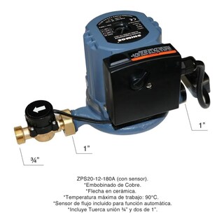Foto 2 | Bomba Presurizadora De Tres Potencias (presión Ajustable) Shimge Modelo S180a