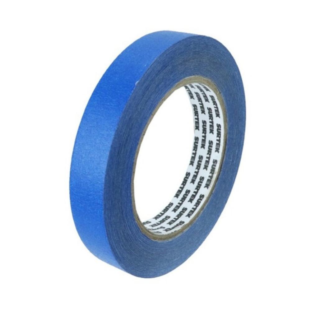 Foto 2 pulgar | Cinta Masking Tape Azul Para Enmascarar 3/4'' X 50 M Surtek 138081