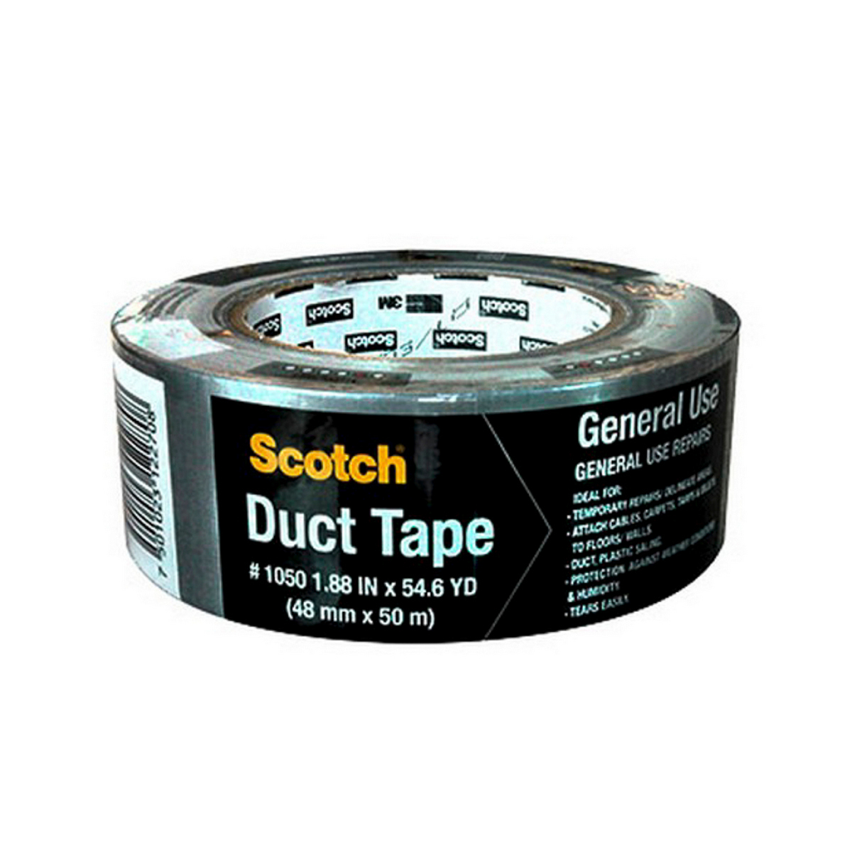Foto 2 pulgar | Cinta Ducto 3m 48mm X 50mt Gris Multiuso