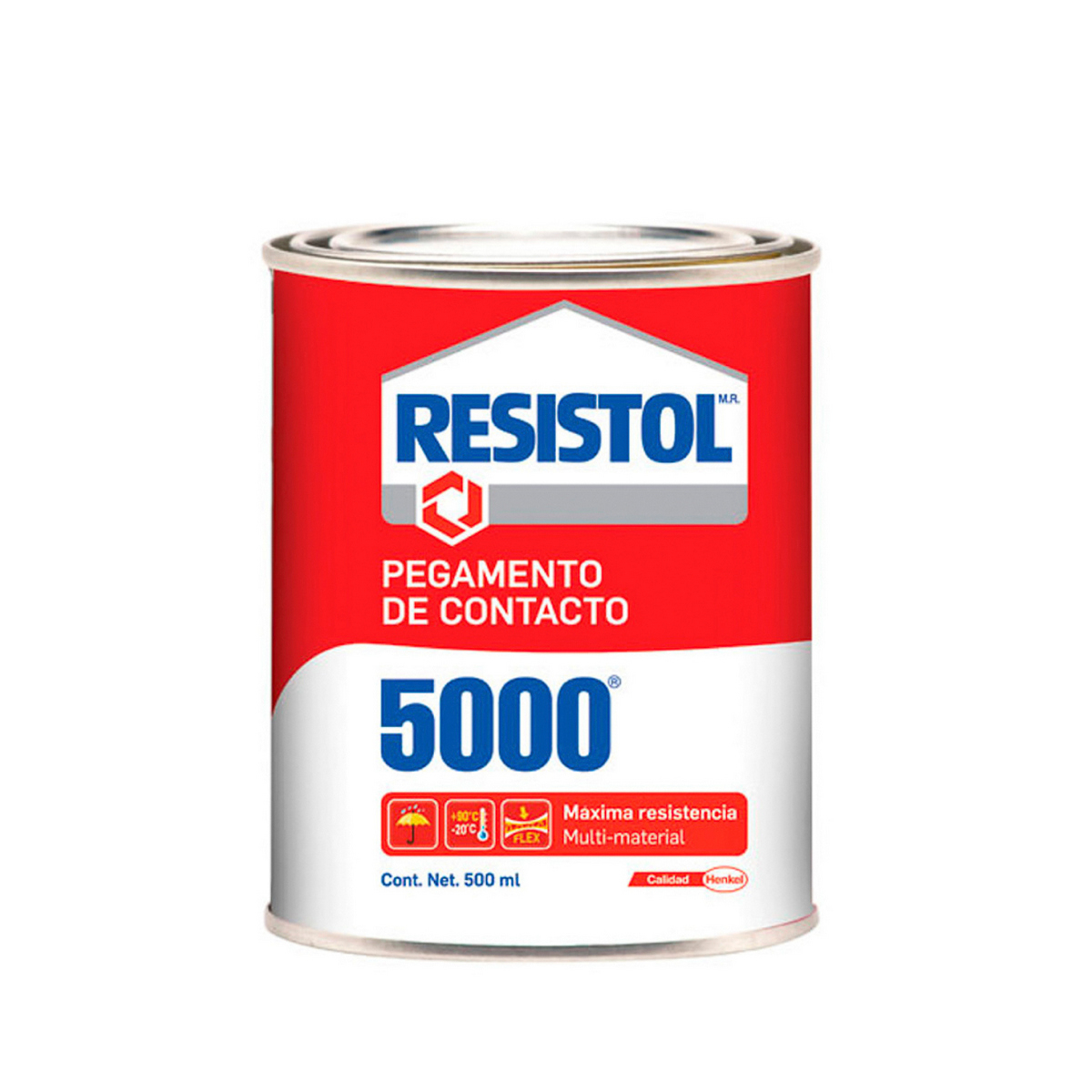 Foto 2 pulgar | Pegamento Contacto Resistol 500 Ml (16.91 Oz) Base Solvente Color Amarillo (5000)