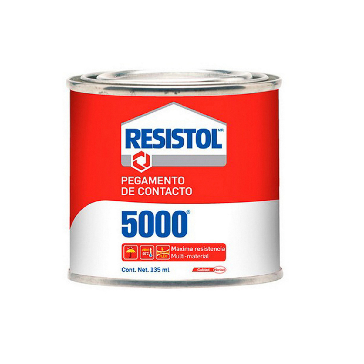 Foto 2 pulgar | Pegamento Contacto Resistol 135 Ml (4.56 Oz) Base Solvente Color Amarillo (5000)