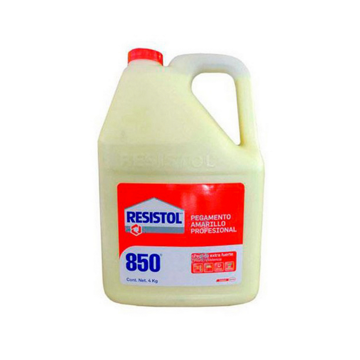 Foto 2 pulgar | Pegamento Blanco Resistol 4 Kg (950 Profesional Amarillo)