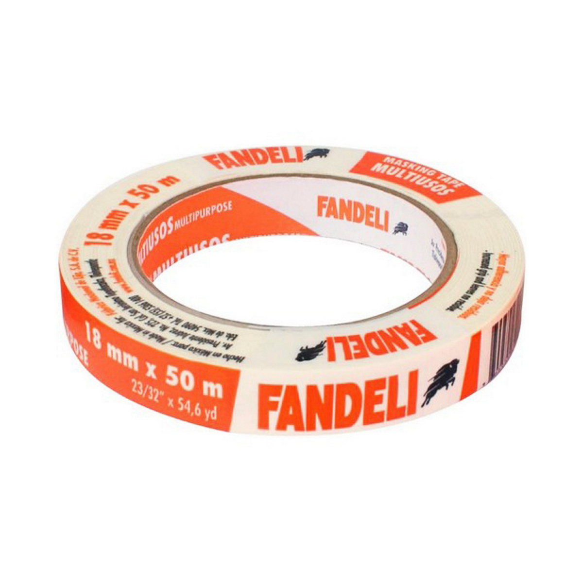 Foto 1 | Cinta Masking Fandeli 18mm X 50m Uso General