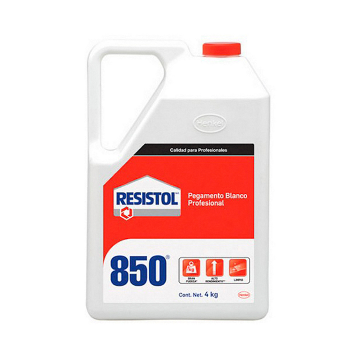 Foto 2 pulgar | Pegamento Blanco Resistol 4 Kg (8.82 Lb) Multiusos (850 Profesional)