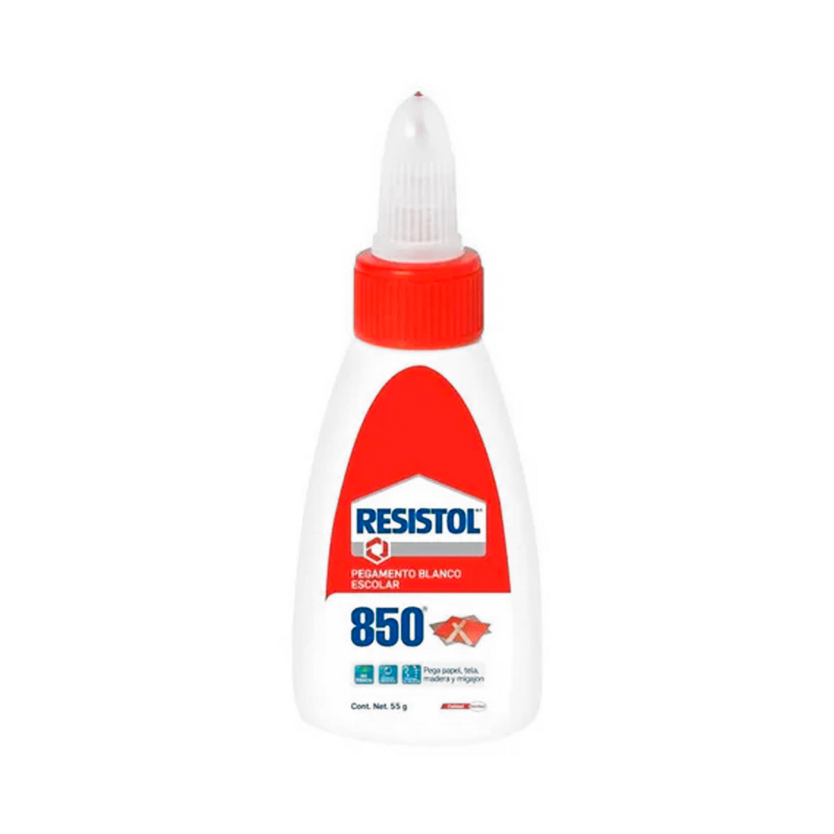 Foto 2 pulgar | Pegamento Blanco Resistol 55 Gr (1.94 Oz) Multiusos (850 Escolar)