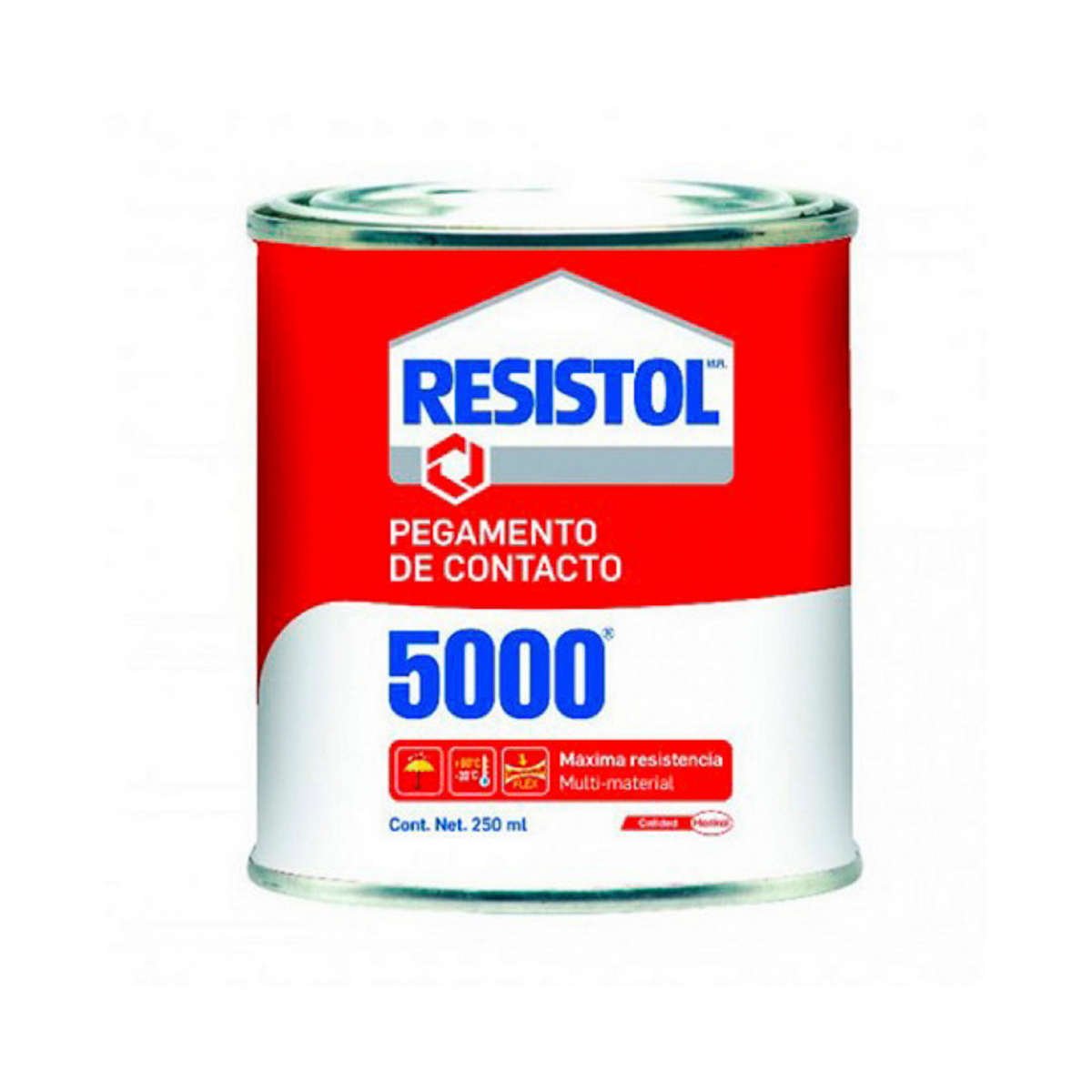 Foto 2 pulgar | Pegamento Contacto Resistol 250 Ml (8.45 Oz) Base Solvente Color Amarillo (5000)