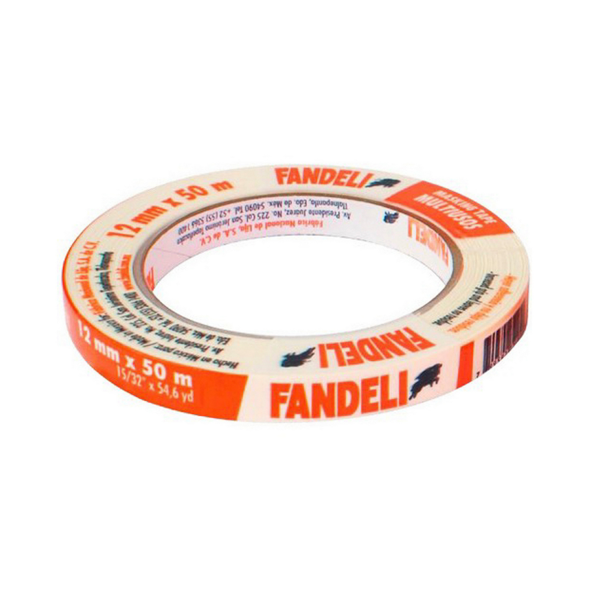 Foto 2 pulgar | Cinta Masking Fandeli 12mm X 50m Uso General