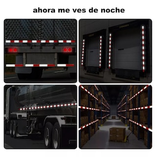 Foto 4 | Rollo De Cinta Reflejante 45m Eo Safe Imports Esi-6244 color Rojo