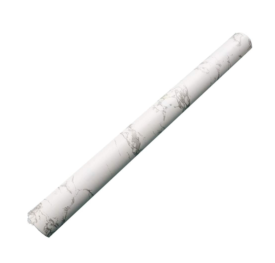 Foto 2 pulgar | Papel Tapiz BELUG de Mármol Blanco 10 m X 45 cm 3D Adhesivo