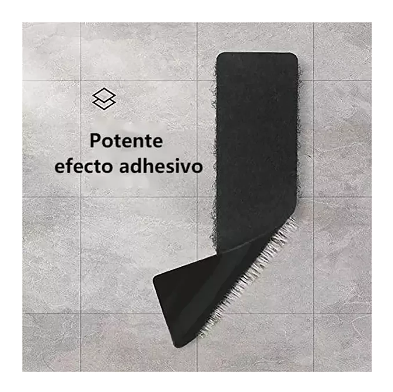 Foto 3 pulgar | Cinta de Contacto de Doble Velcro 3M 25m 2 Piezas Negro