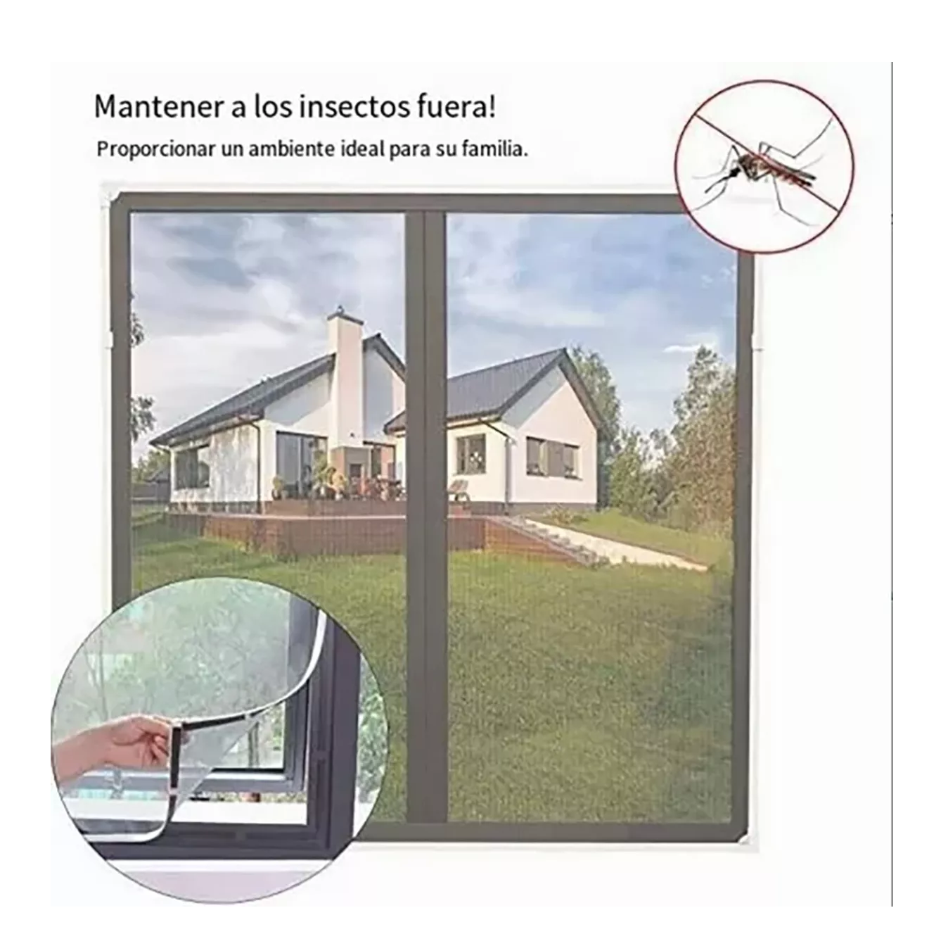 Foto 4 | Cinta de Contacto de Doble Velcro 3M 25m 2 Piezas Negro