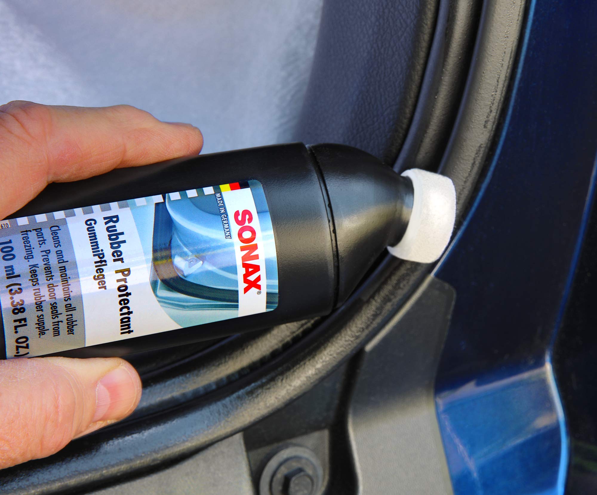 Foto 4 pulgar | Protector De Goma Sonax Gummipfleger 100 Ml Negro - Venta Internacional.