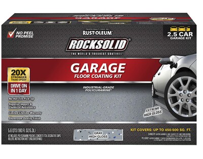 Foto 1 | Revestimiento De Suelo Rust-oleum Rocksolid Polycuramine 5.3 L Gray - Venta Internacional.