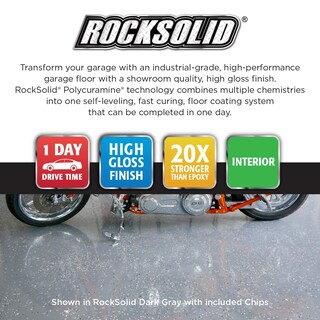 Foto 4 | Revestimiento De Suelo Rust-oleum Rocksolid Polycuramine 5.3 L Gray - Venta Internacional.