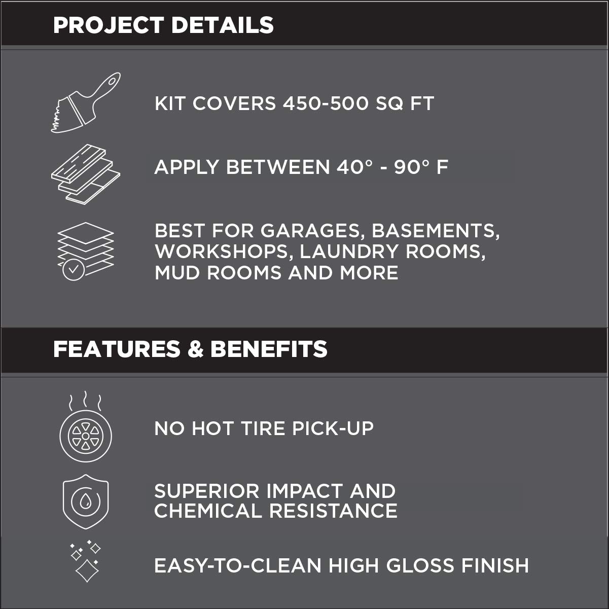 Foto 6 pulgar | Revestimiento De Suelo Rust-oleum Rocksolid Polycuramine 5.3 L Gray - Venta Internacional.