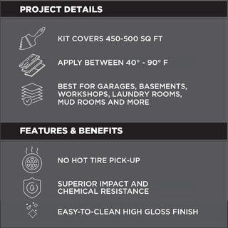 Foto 5 | Revestimiento De Suelo Rust-oleum Rocksolid Polycuramine 5.3 L Gray - Venta Internacional.