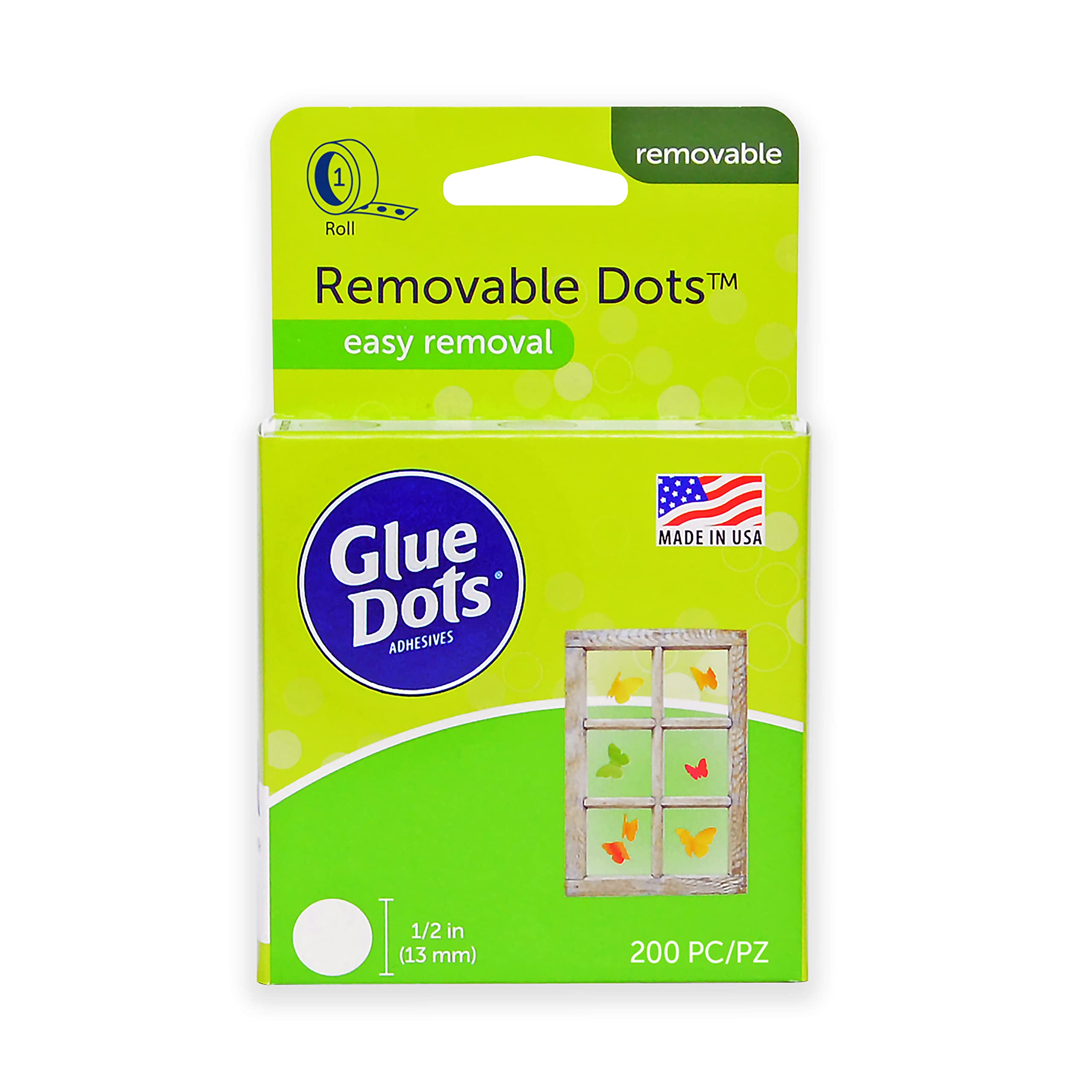 Glue Dots Removibles De Doble Cara, 1,27 Cm, 200 Puntos, Transparentes - Venta Internacional. $374