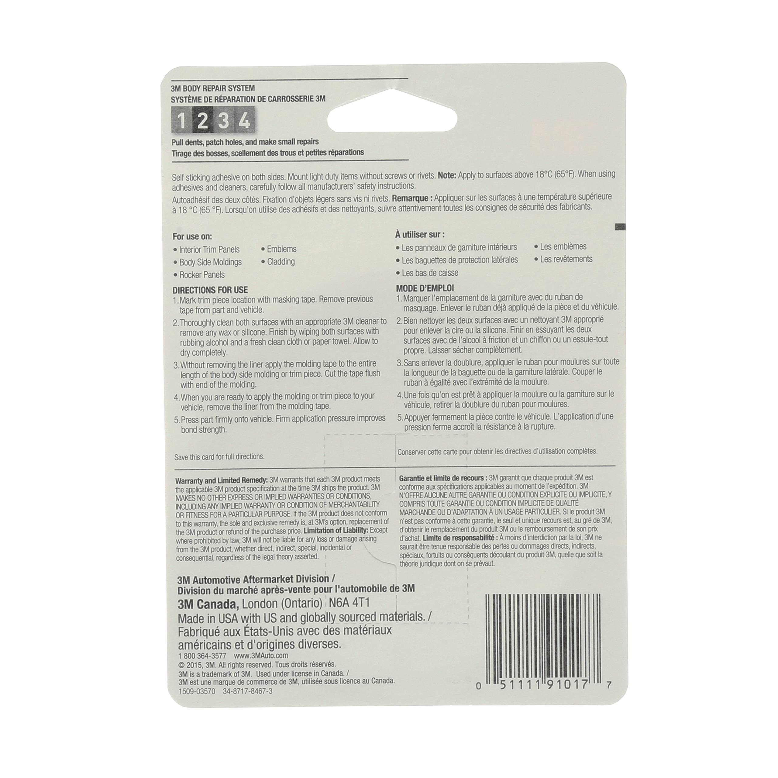 Foto 5 pulgar | Cinta de Moldeo Doble Cara 3m Superresistente 1,27 cm x 4,57 m  - Venta Internacional
