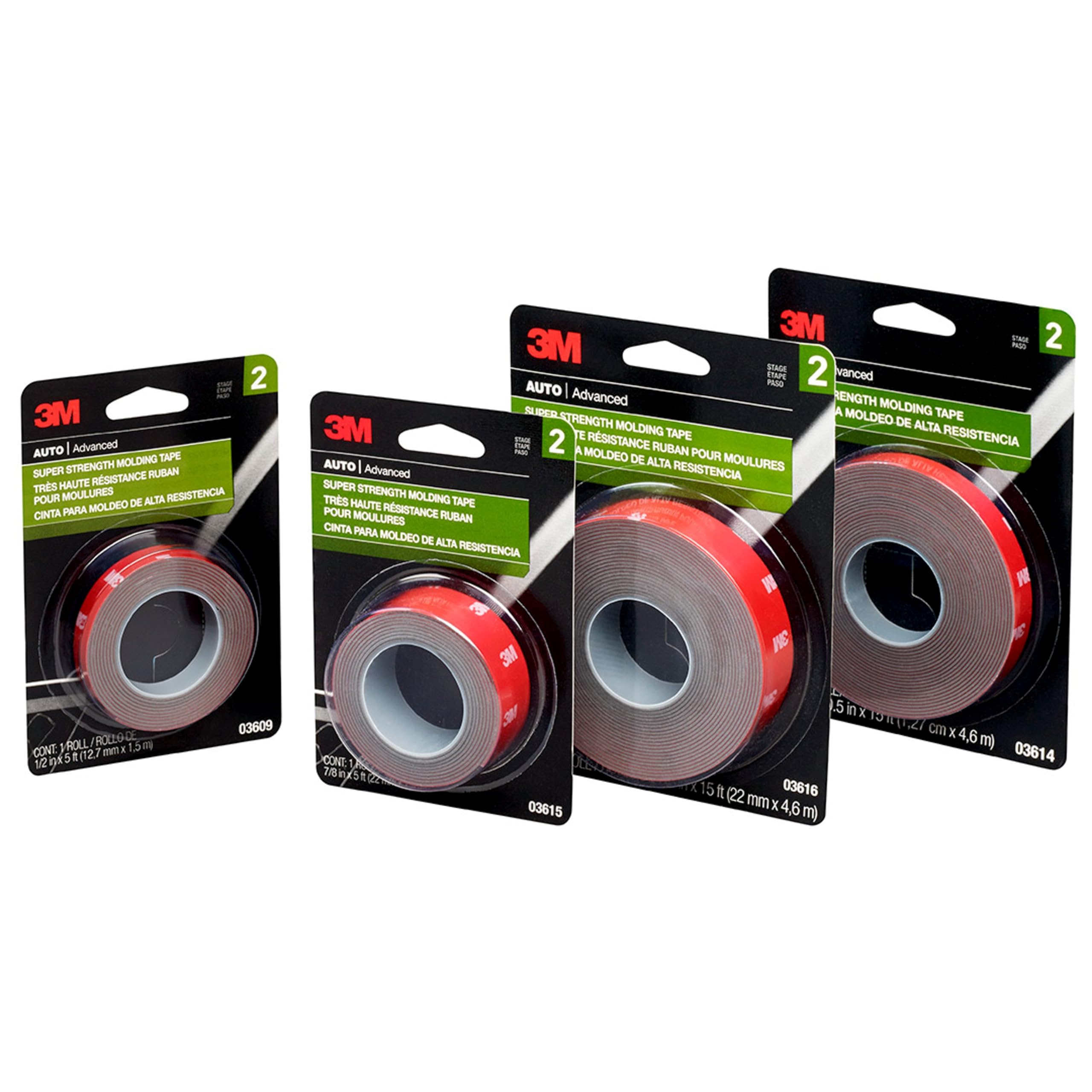 Foto 6 pulgar | Cinta de Moldeo Doble Cara 3m Superresistente 1,27 cm x 4,57 m  - Venta Internacional