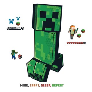 Foto 2 | Adhesivos De Pared Roommates Rmk5360gm Minecraft Creeper Giant - Venta Internacional.