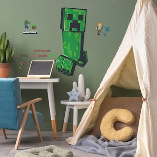 Foto 6 | Adhesivos De Pared Roommates Rmk5360gm Minecraft Creeper Giant - Venta Internacional.