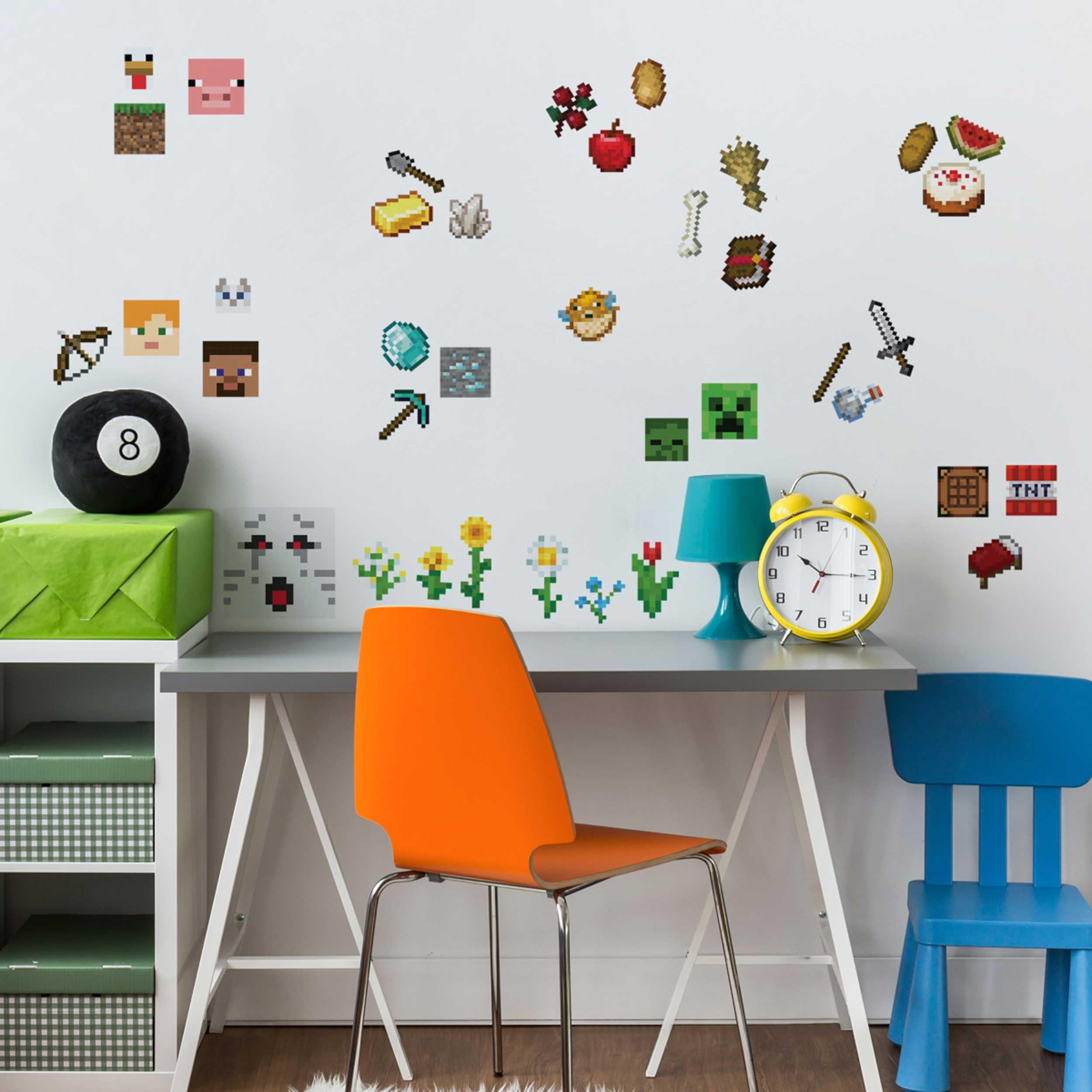 Foto 4 pulgar | Adhesivos De Pared Roommates Minecraft Rmk5006scs 38 Piezas - Venta Internacional.