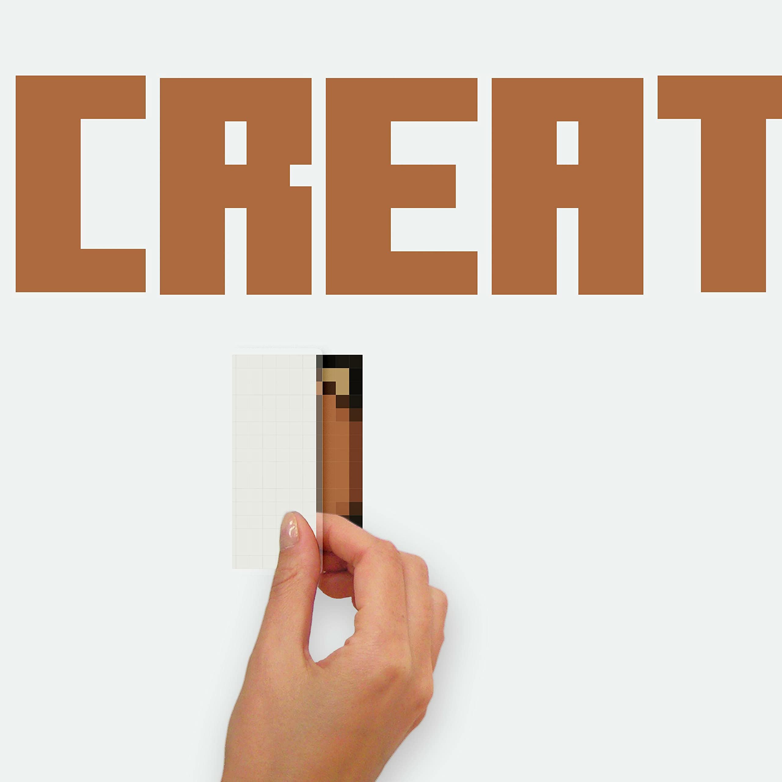 Foto 5 | Adhesivo De Pared Roommates Minecraft Eat Sleep Mine Crea Una Cotización - Venta Internacional.