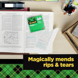 Foto 6 | Tape Scotch Magic Invisible Para Navidad, 3 Rollos - Venta Internacional.