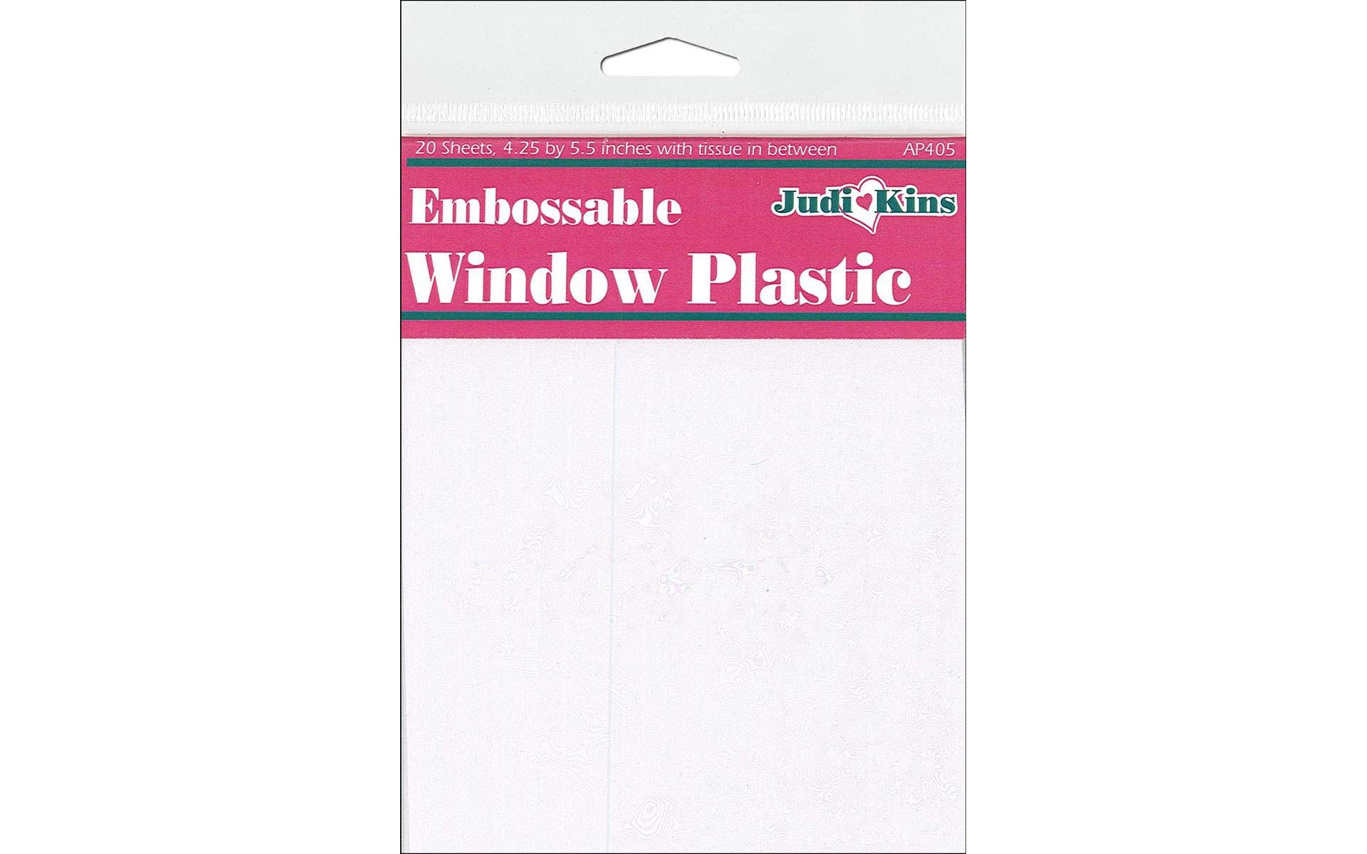 Láminas De Plástico Para Ventanas Estampables Judikins, Paquete De 20 - Venta Internacional. $782