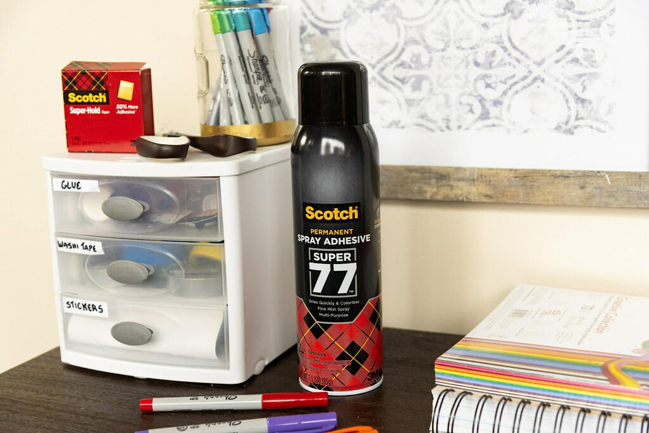 Foto 4 pulgar | Adhesivo En Aerosol 3m Super 77 Multiusos, 400 Ml, 13.5 Oz, Aeros - Venta Internacional.