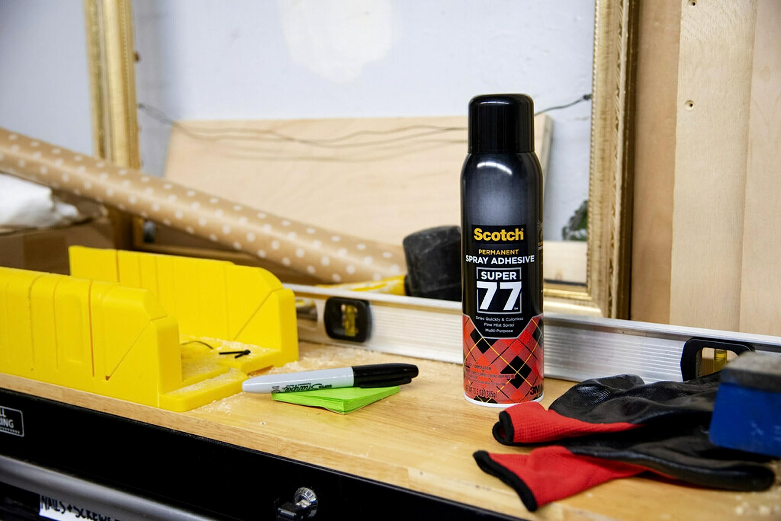 Foto 4 | Adhesivo En Aerosol 3m Super 77 Multiusos, 400 Ml, 13.5 Oz, Aeros - Venta Internacional.
