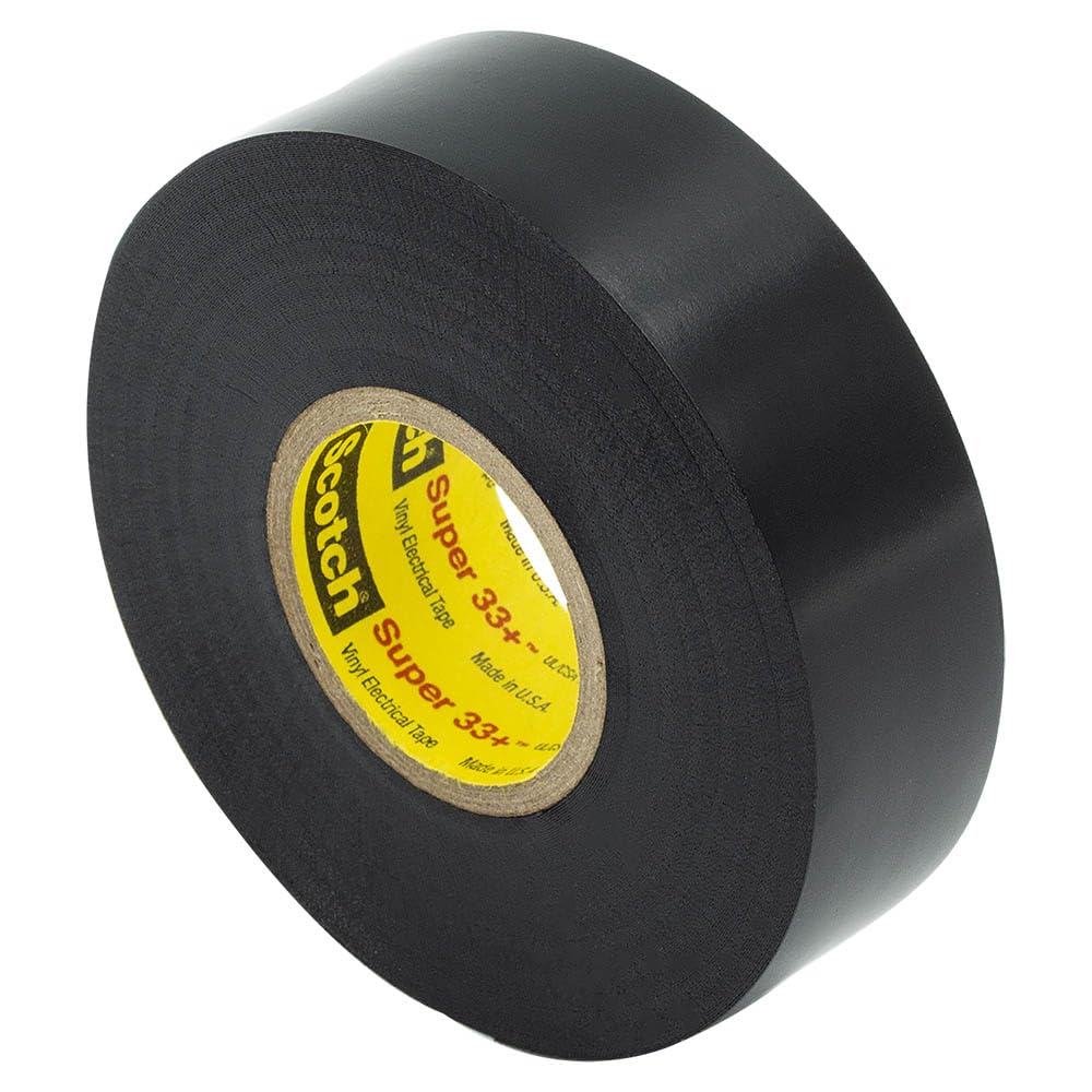 Foto 1 | Cinta Aislante 3m Scotch Super 33+, 19 Mm X 16 M, Negra, 1 Rollo - Venta Internacional.