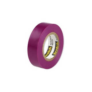 Foto 1 | Cinta Aislante 3m Scotch 35 De Vinilo Con Codificación De Colores Violeta - Venta Internacional.