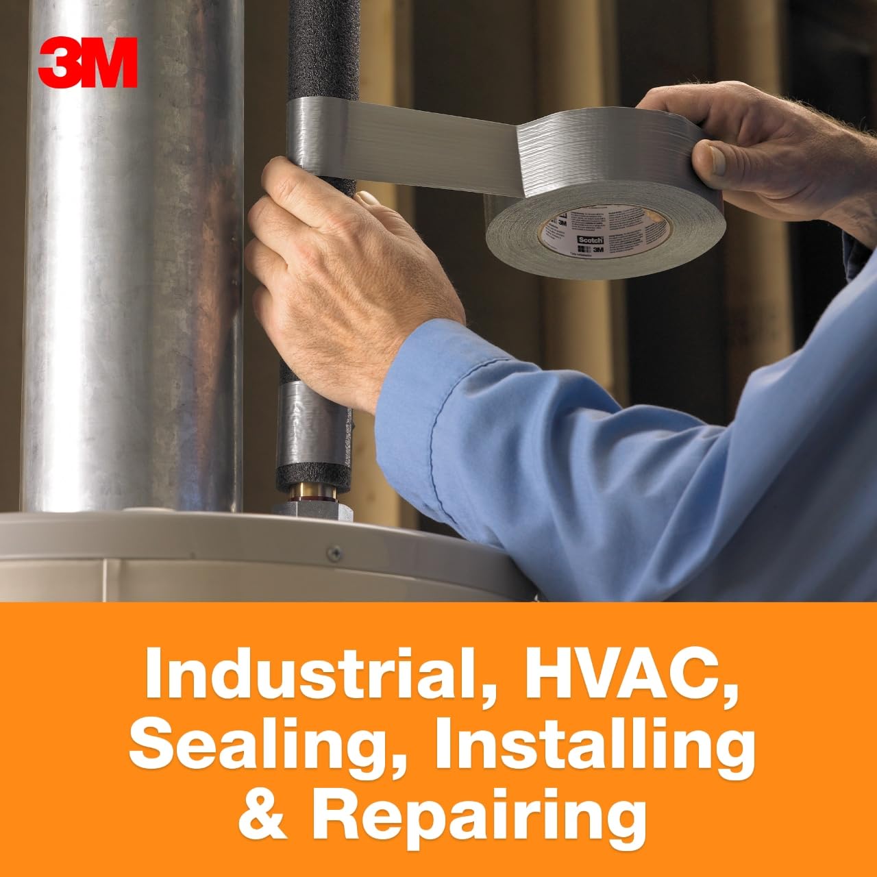 Foto 5 pulgar | Cinta Adhesiva 3m Pro Strength Industrial Y Hvac 48 Mm X 27,4 M - Venta Internacional.