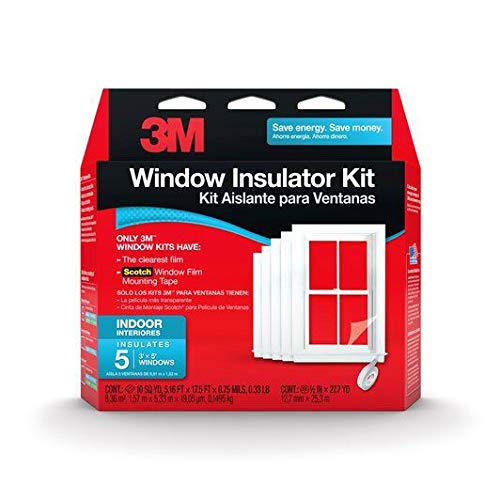 Foto 3 pulgar | Kit Aislante De Ventanas 3m 2141w-6 Para 5 Ventanas De 62 X 252 Cm - Venta Internacional.