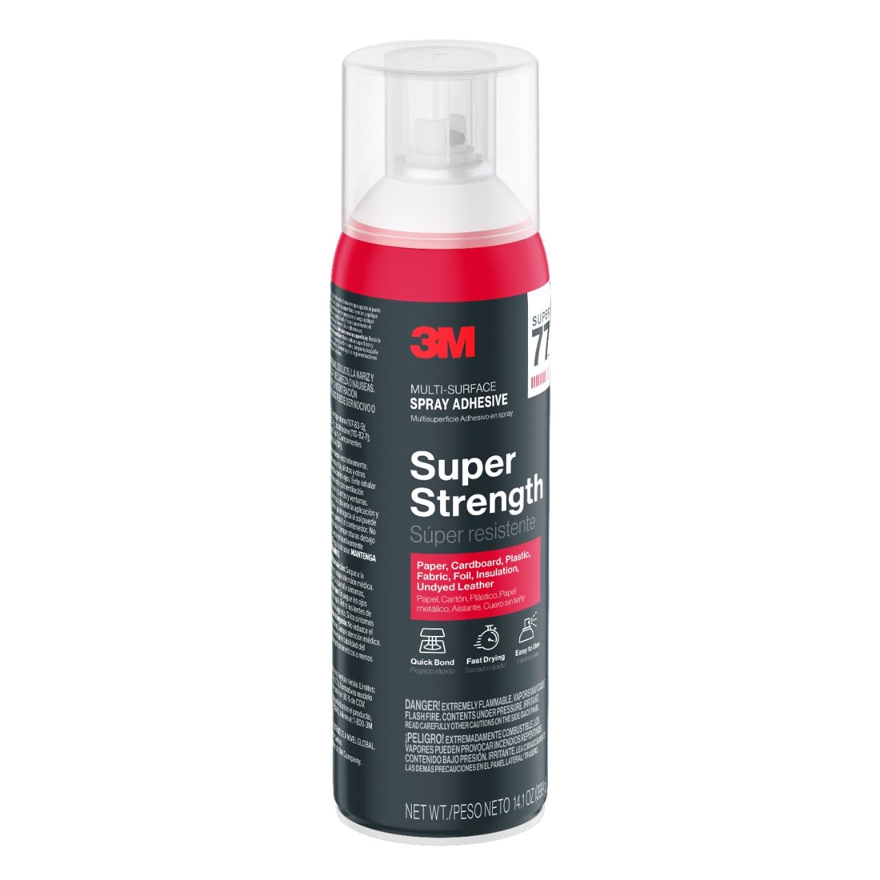 Foto 7 pulgar | Adhesivo En Aerosol 3m Super 77 Para Múltiples Superficies, 414 Ml, Bajo Contenido De Voc - Venta Internacional.