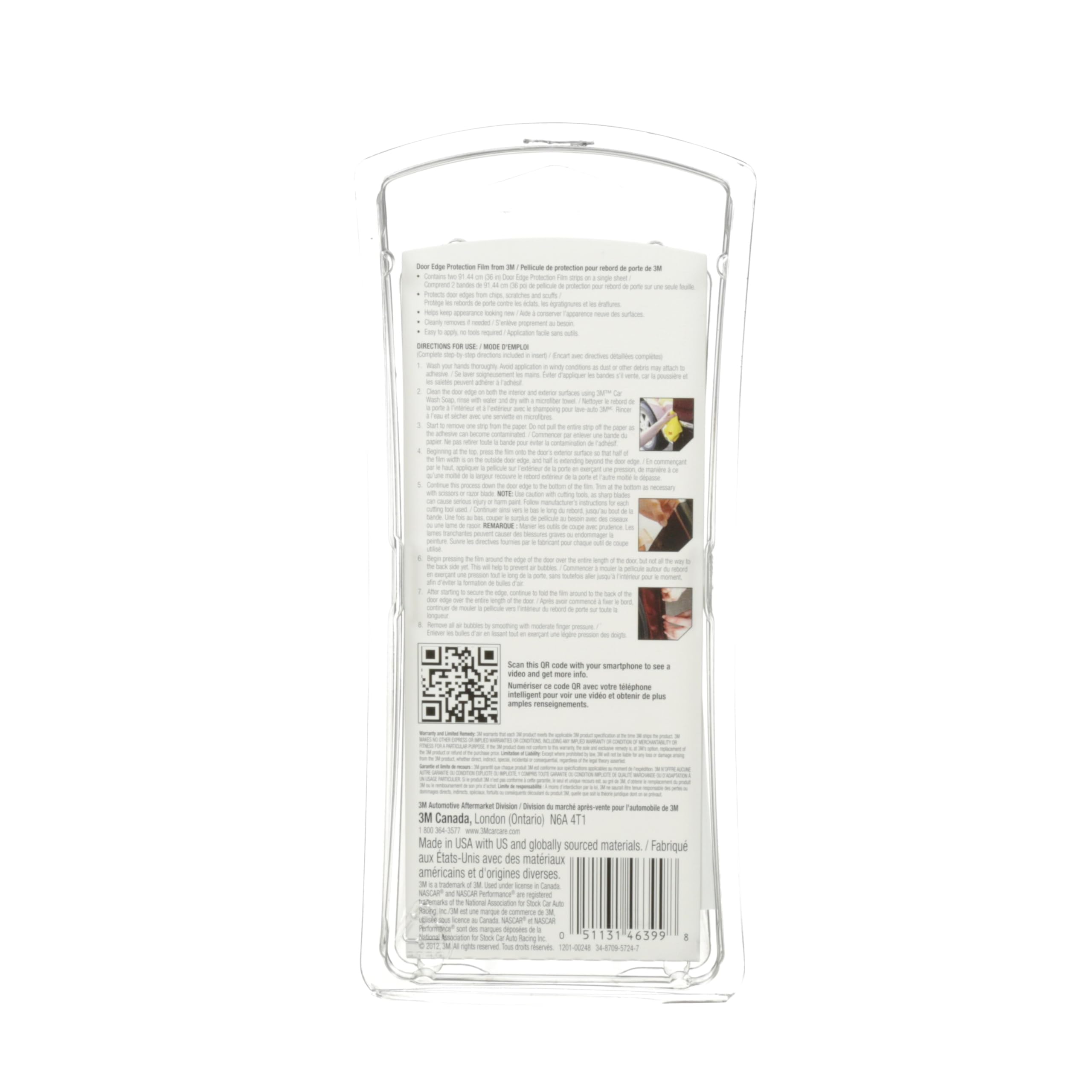 Foto 4 | Película Protectora Para Bordes De Puertas 3m 08582, 36 Pulgadas, Amarilleo Resista - Venta Internacional.