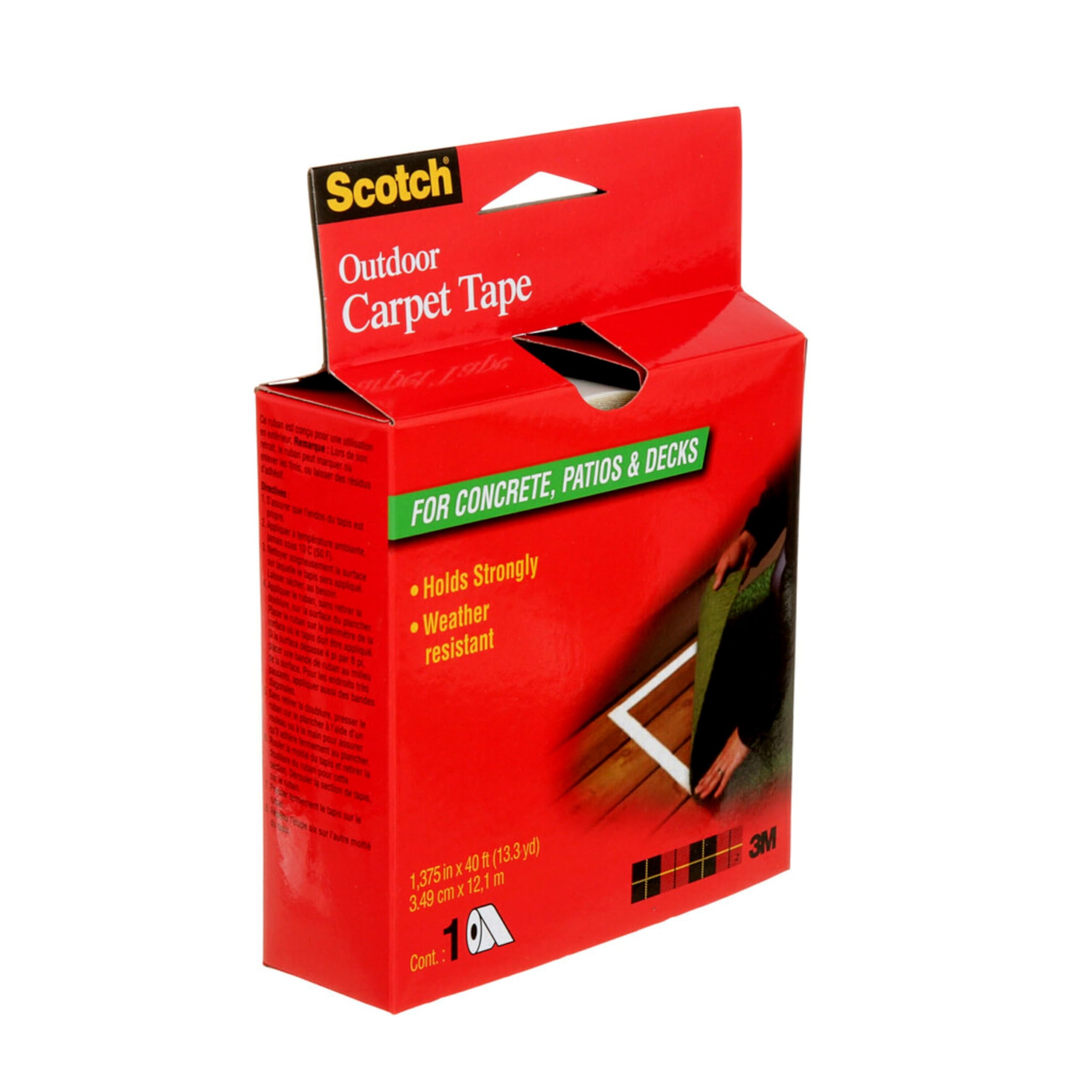 Foto 5 pulgar | Cinta Adhesiva 3m Scotch Outdoor Para Hormigón, Patios Y Terrazas - Venta Internacional.