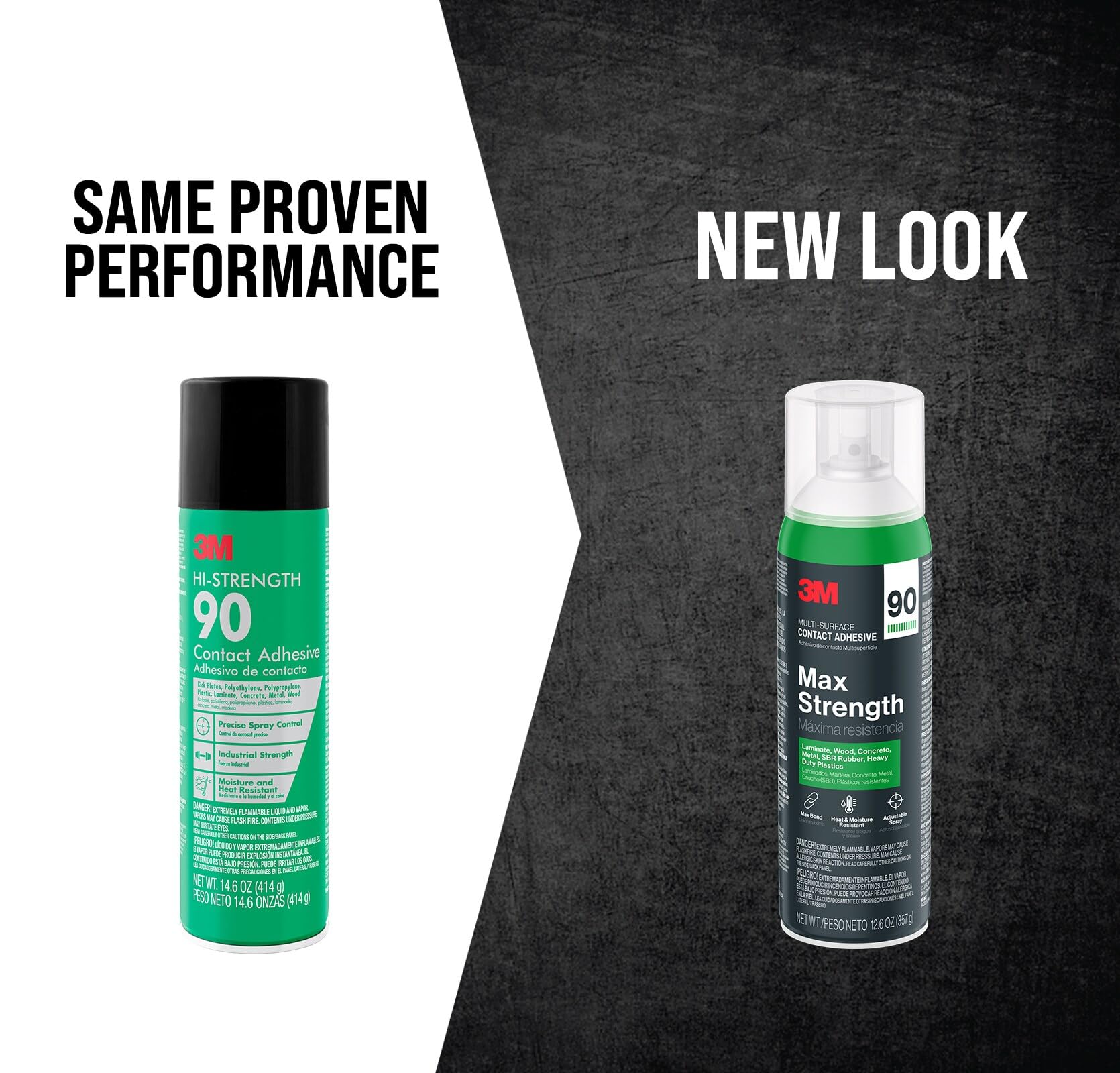 Foto 3 pulgar | Adhesivo De Contacto 3m Max Strength 90 Para Múltiples Superficies, 375 Ml - Venta Internacional.