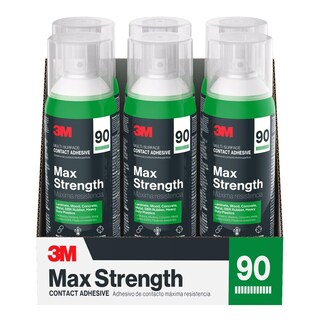Foto 7 | Adhesivo De Contacto 3m Max Strength 90 Para Múltiples Superficies, 375 Ml - Venta Internacional.