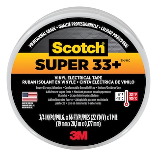 Foto 2 | Cinta Aislante 3m Scotch Super 33+ De Vinilo, 19 Mm X 20 M - Venta Internacional.