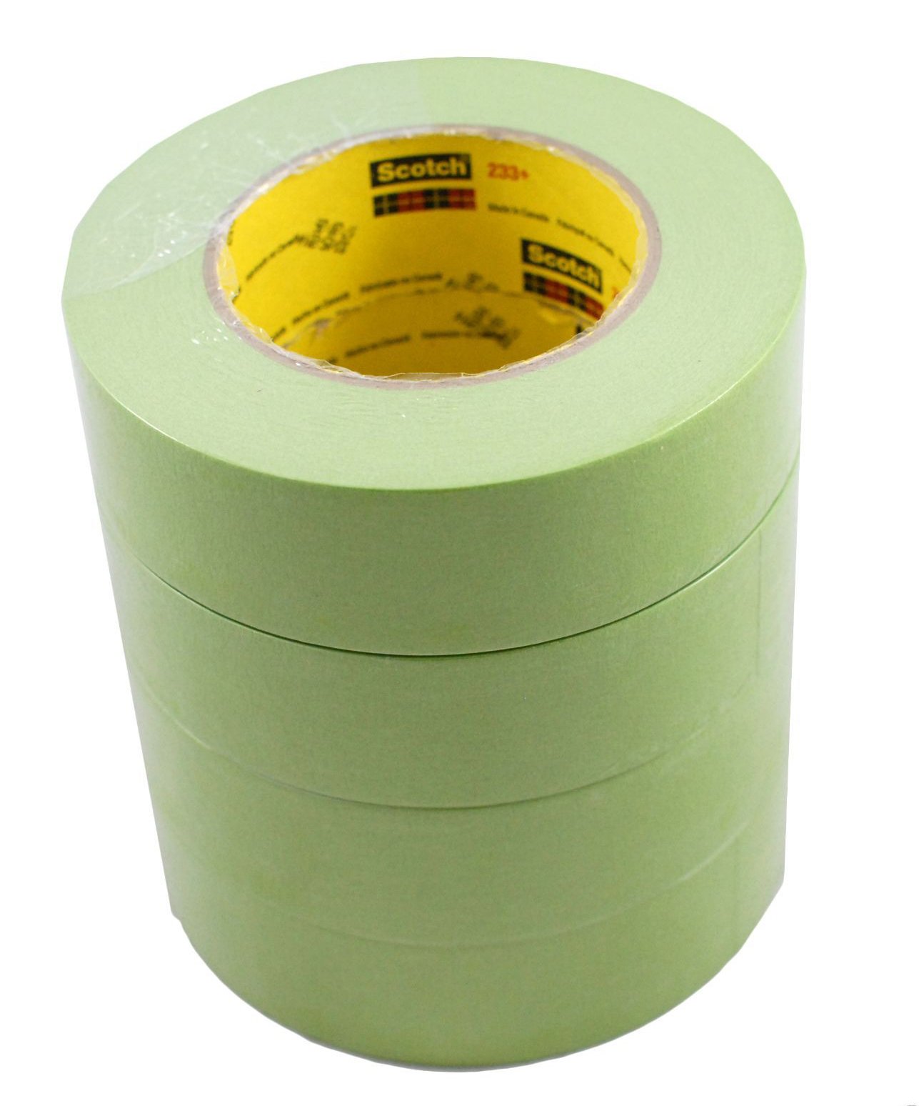 Cinta Adhesiva 3m, 1-1/2 Pulgadas, 233+, Color Verde Para Automóviles, Pintura En Rollo, 4 Rollos - Venta Internacional