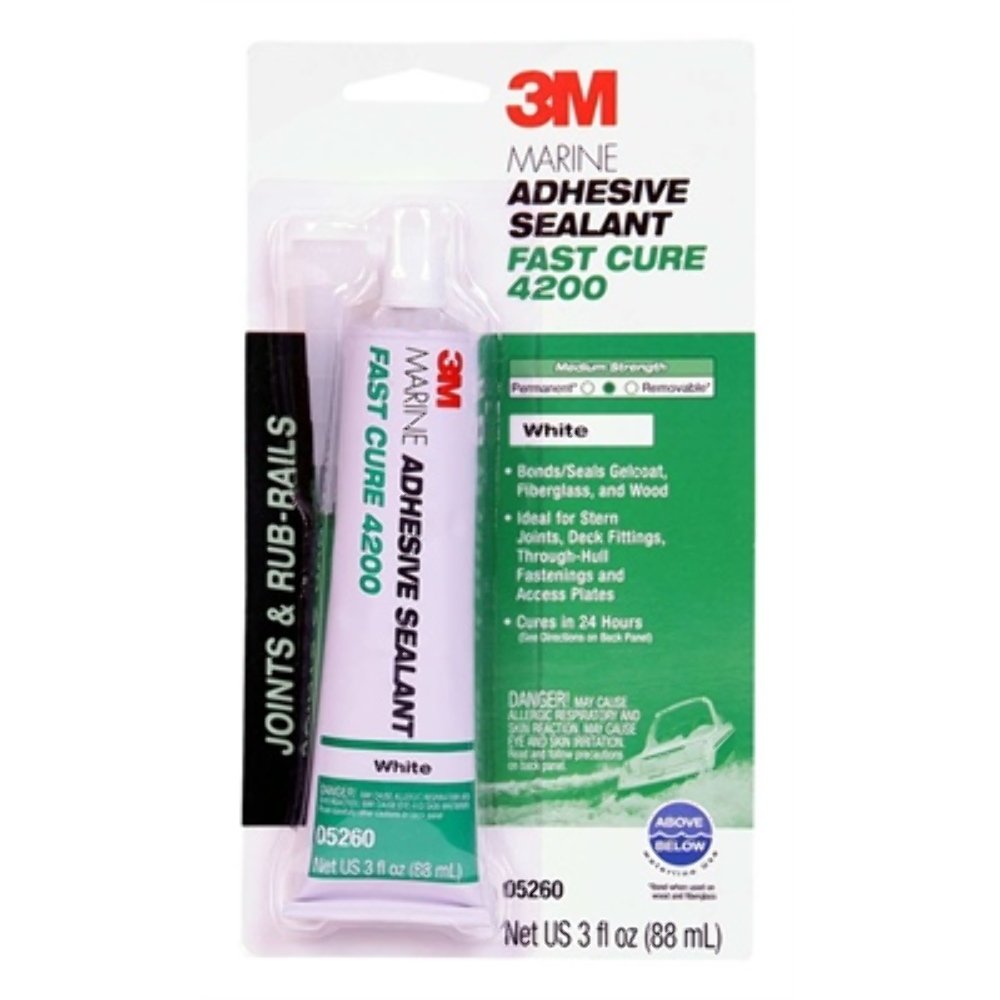 Foto 2 pulgar | Sellador Adhesivo Marino Sealant 3m Auto/marine De 88 Ml De Secado Rápido - Venta Internacional.