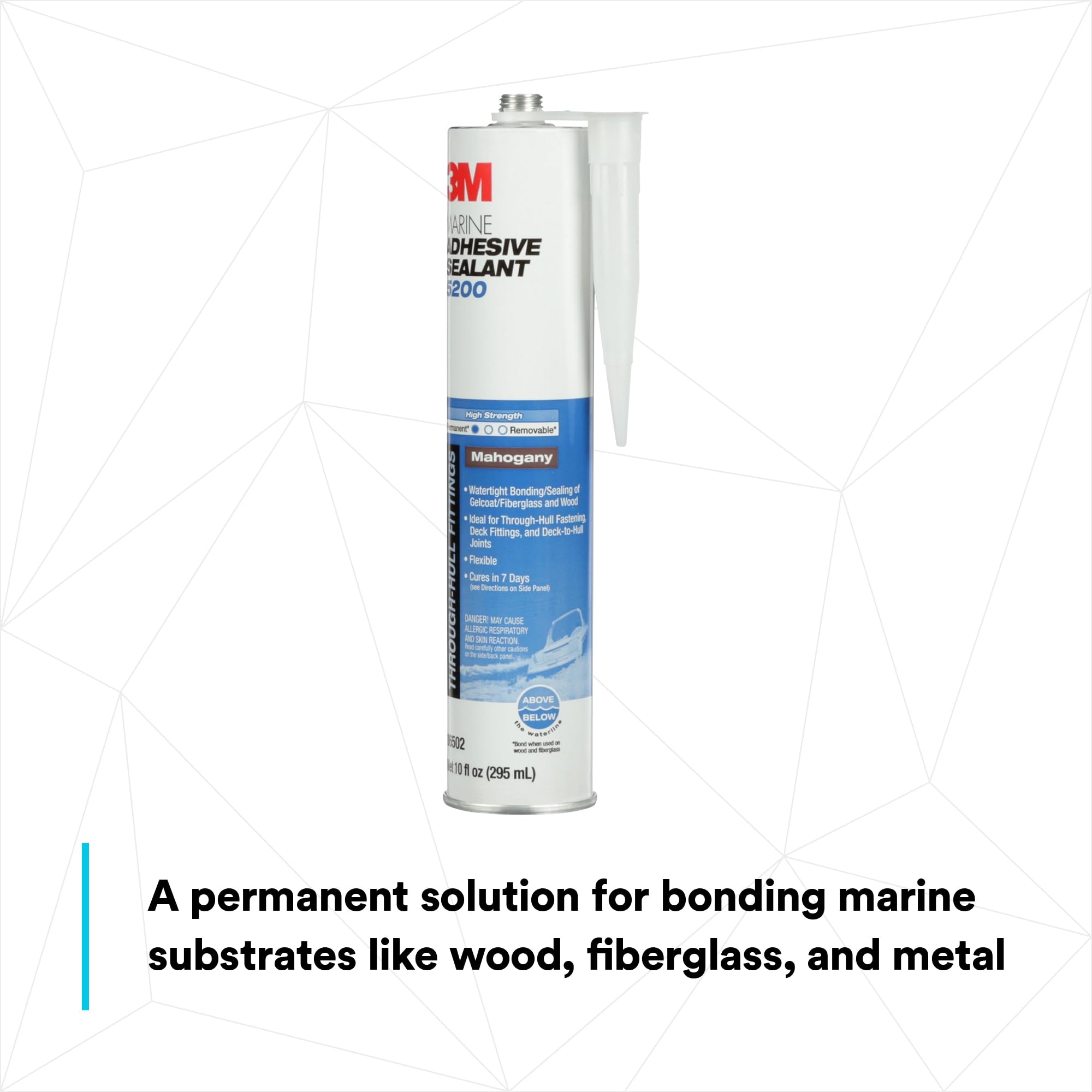 Foto 3 pulgar | Sellador Adhesivo 3m Marine 5200, Cartucho De Caoba De 296 Ml - Venta Internacional.