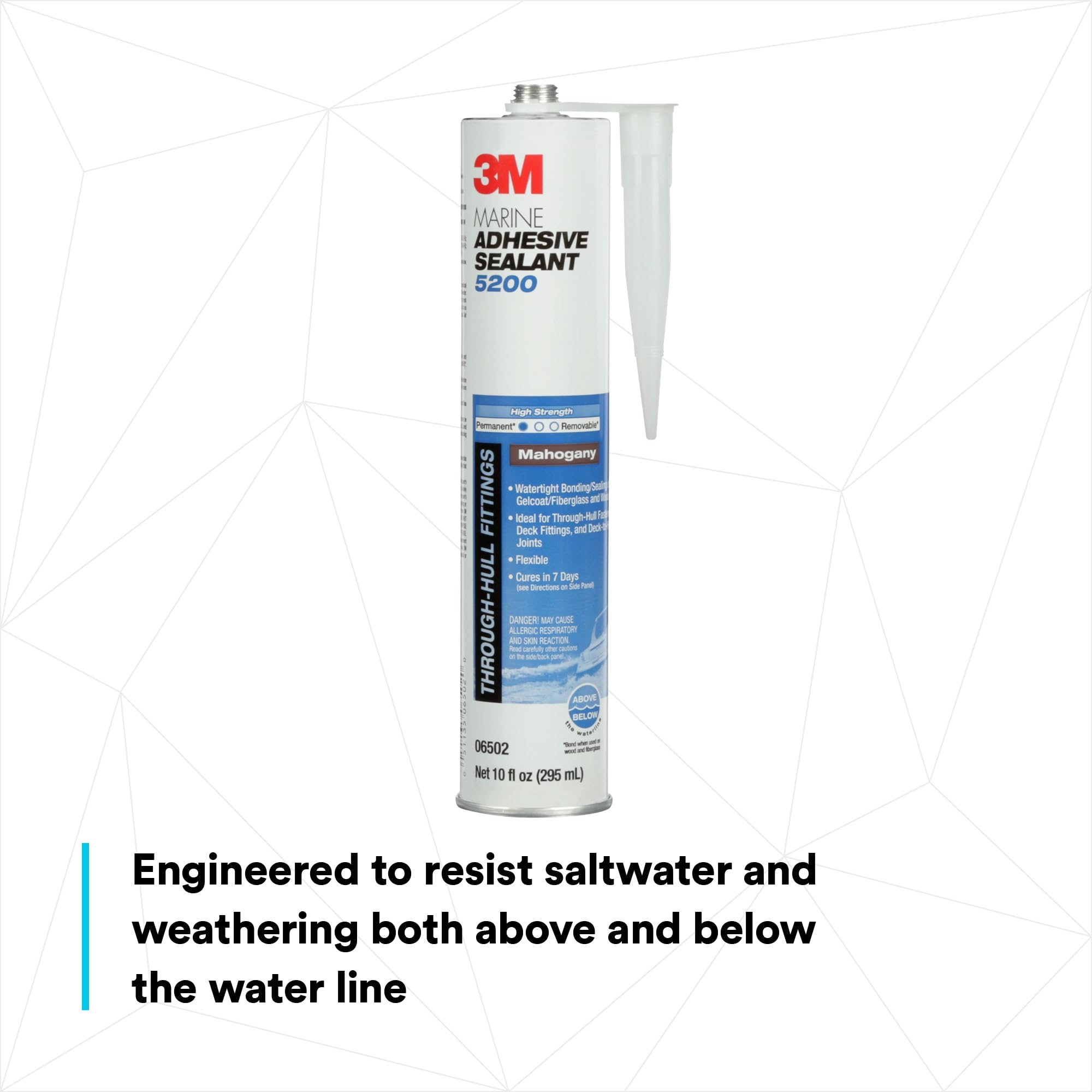 Foto 5 pulgar | Sellador Adhesivo 3m Marine 5200, Cartucho De Caoba De 296 Ml - Venta Internacional.