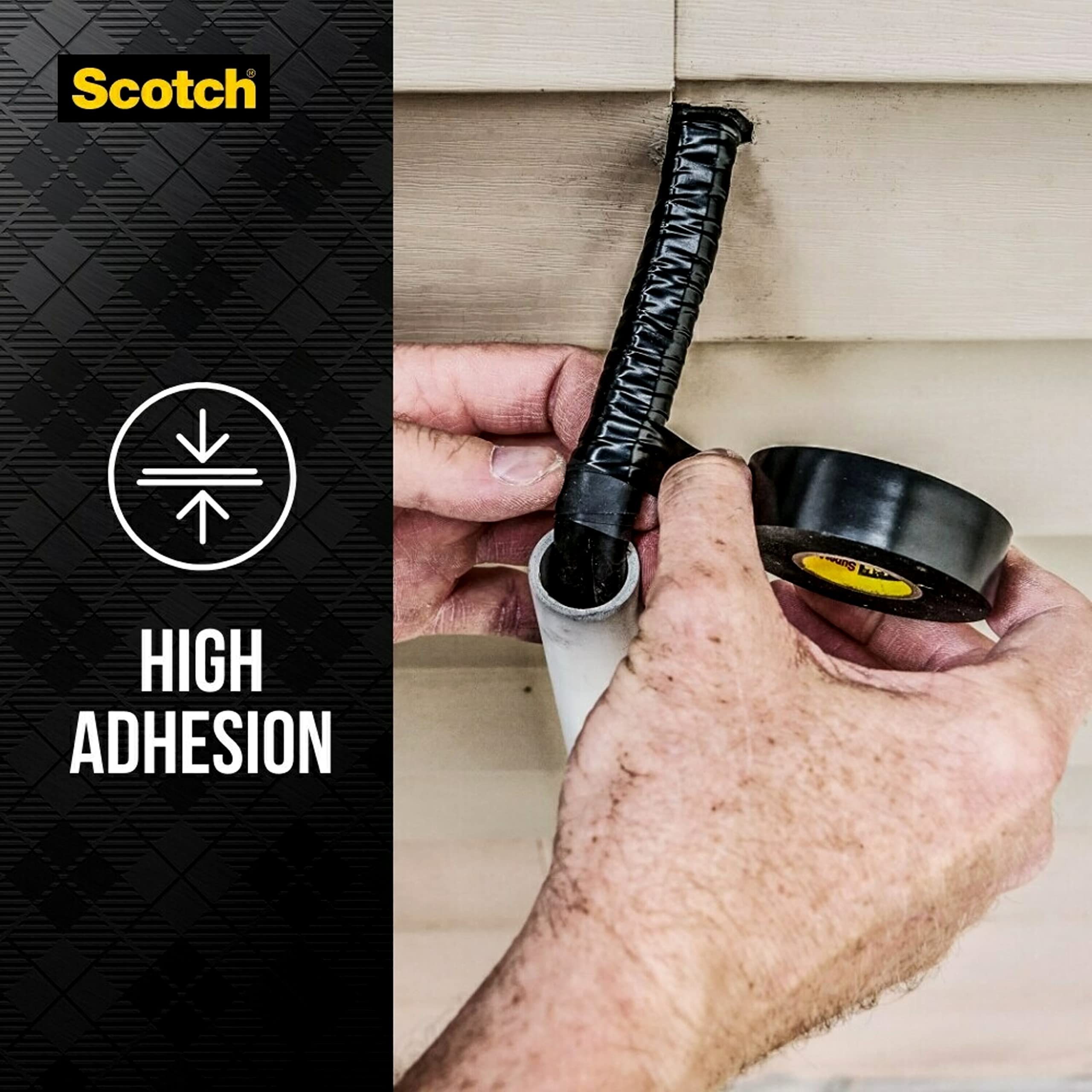 Foto 7 | Cinta Aislante 3m Scotch Super 88 De Vinilo -18 A 105 °c, Paquete De 2 - Venta Internacional.