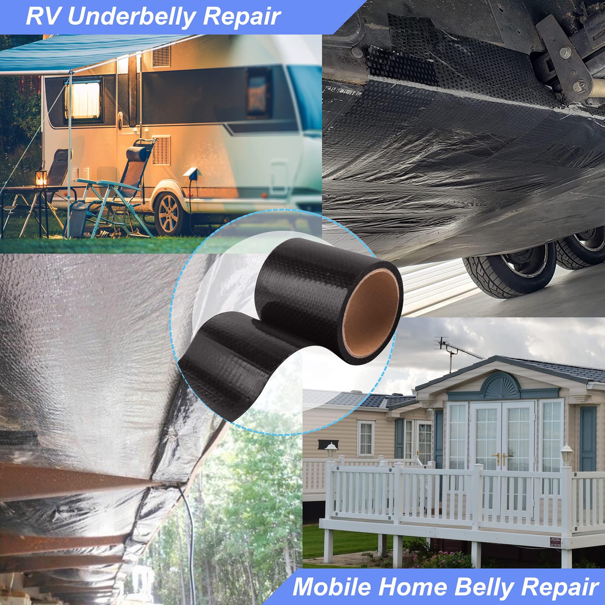 Foto 6 pulgar | Cinta Adhesiva Rv Underbelly Plusroc Rv Underbelly Material Impermeable - Venta Internacional.